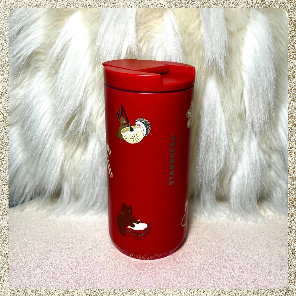 ππͺ NWT 2025 Starbucks Gingerbread Cookie SS 12oz Tumbler - Picture 4 of 8
